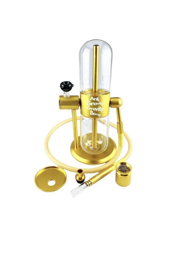 Gold |Dr Doobie Anti Gravity Gravity Bong | Wholesale
