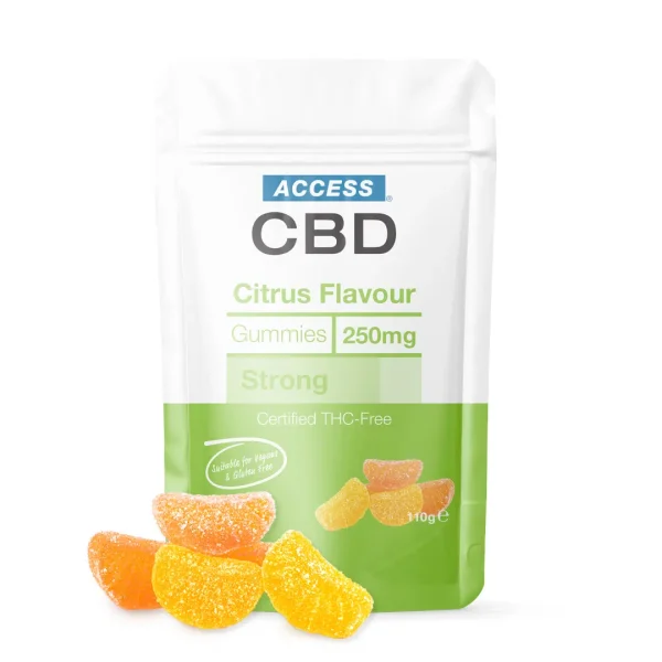 Access CBD 250mg Gummies | Citrus Flavour - Image 3