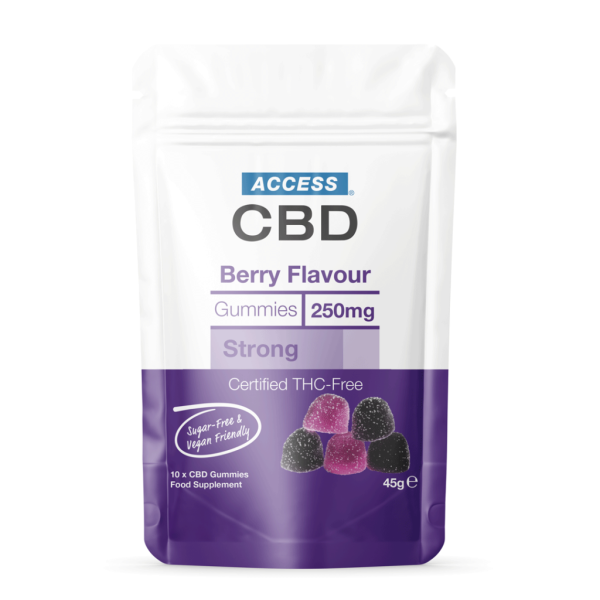 Access CBD 250mg Gummies | Berry Flavour