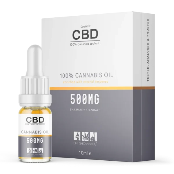 100% Cannabis CBD Oil - 500mg